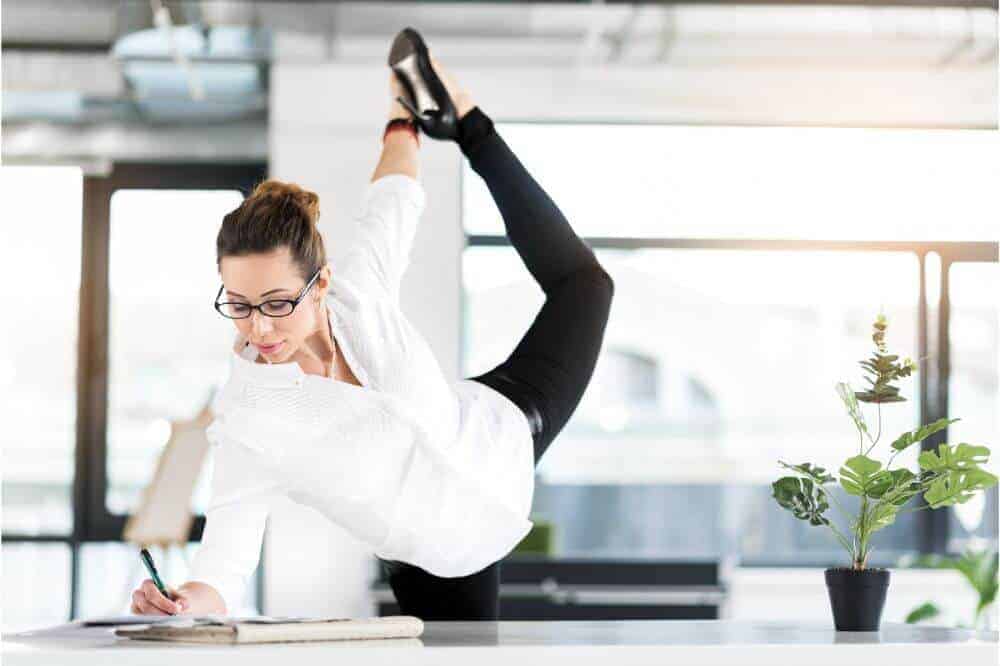 At-Your-Desk Yoga Poses for Small Business Owners