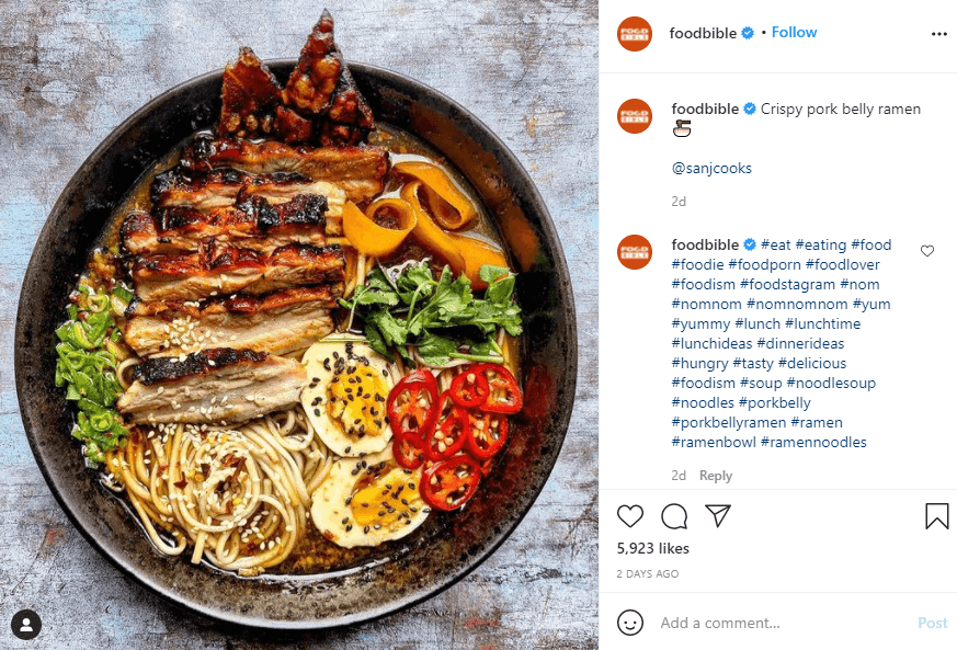 Best Instagram Food Captions