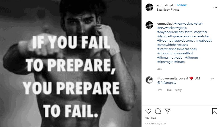 If you fail to prepare, you’re prepared to fail