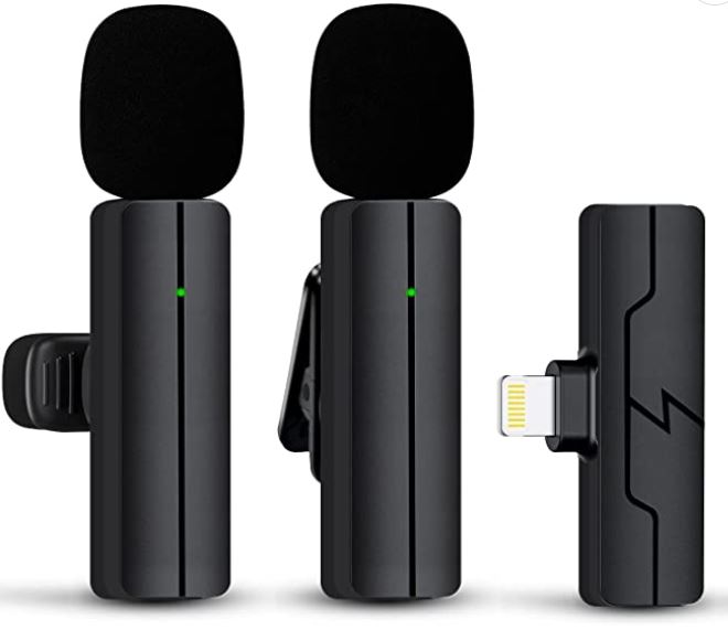 Wireless Lapel Microphone for iPhone