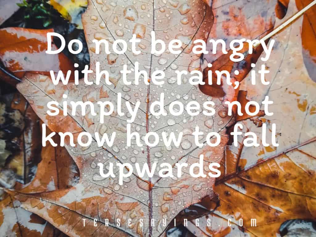 angry rain quote