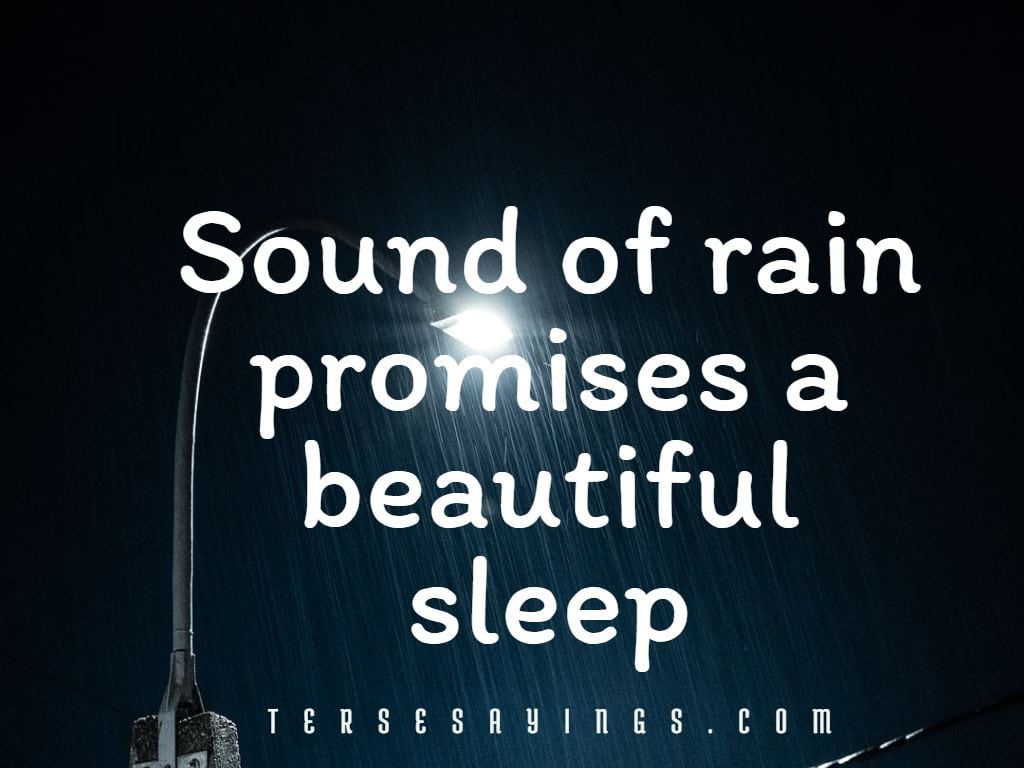 sound of rain quote
