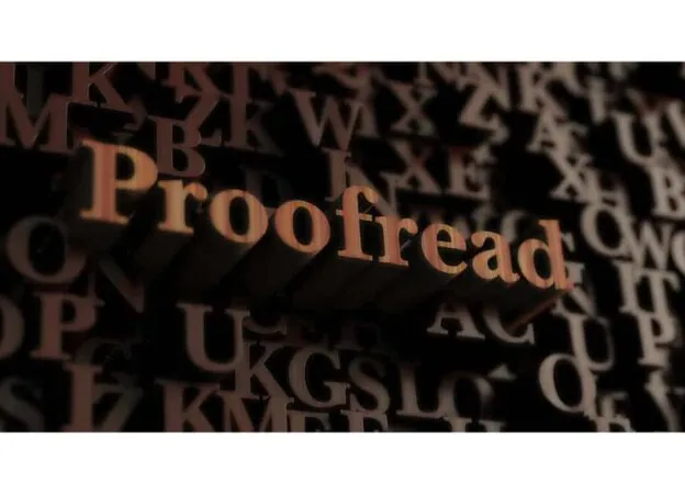 Proofread Content