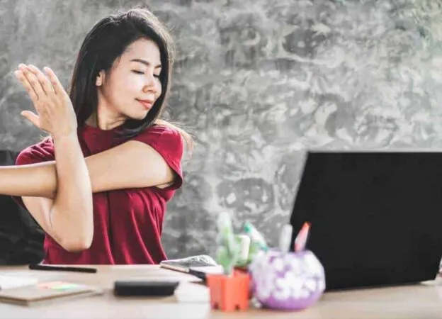 At-Your-Desk Yoga Poses for Small Business Owners