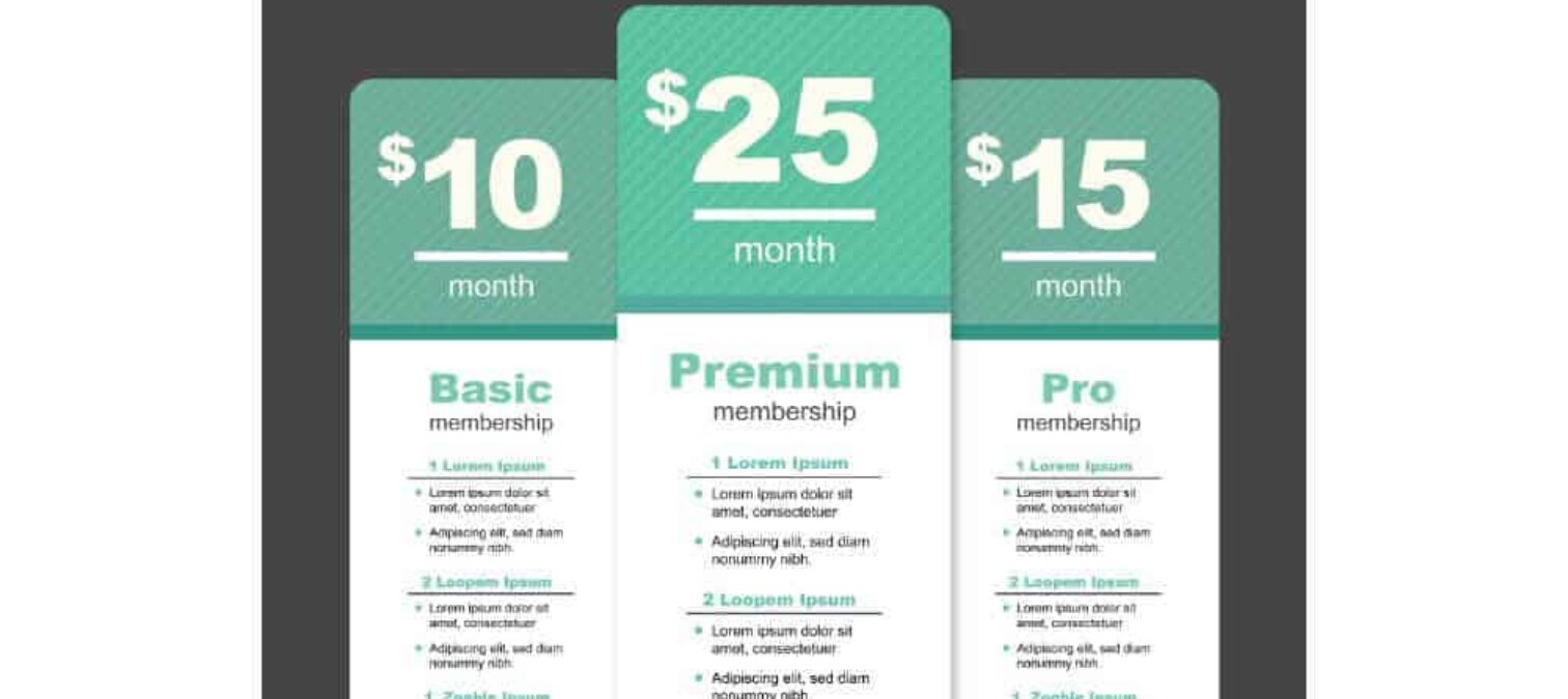TIERED PRICING MODEL