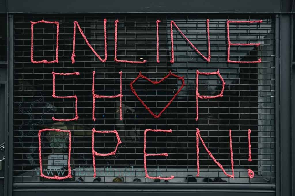 open an online store