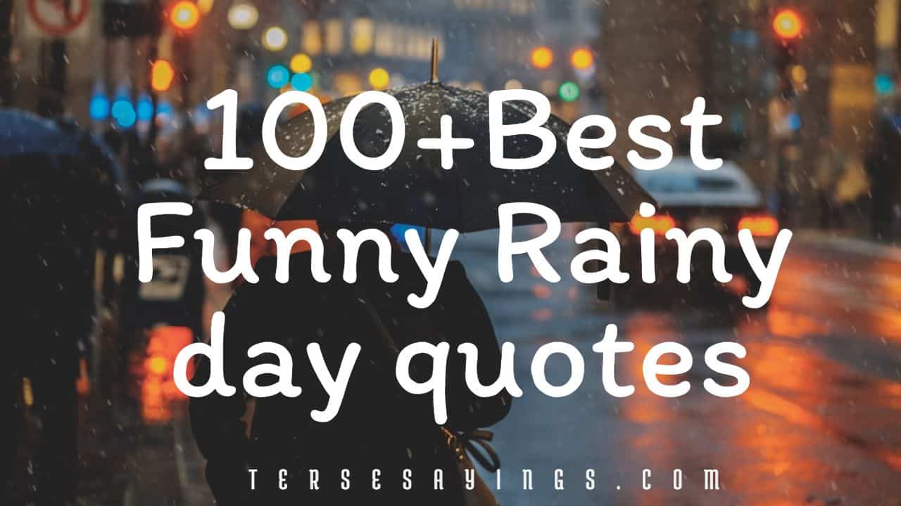 100+Best Funny Rainy Day Quotes - emilyandblair.com