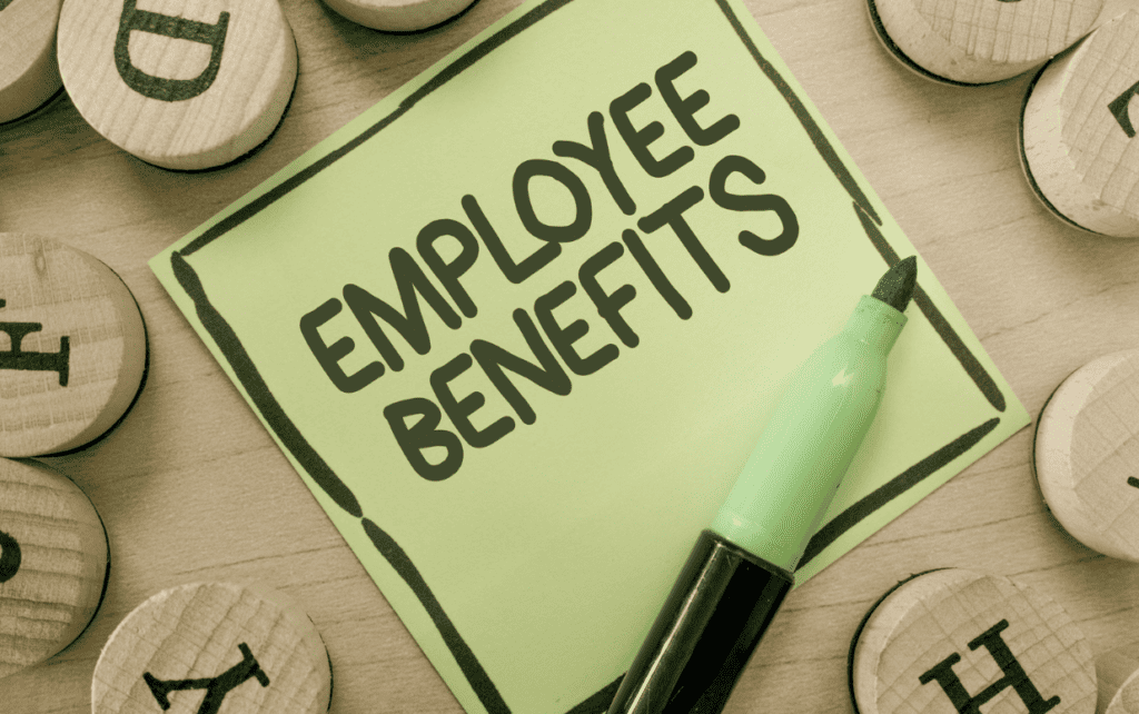 offering employee benefits