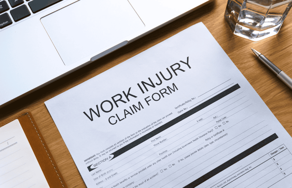 workplace injury claim form