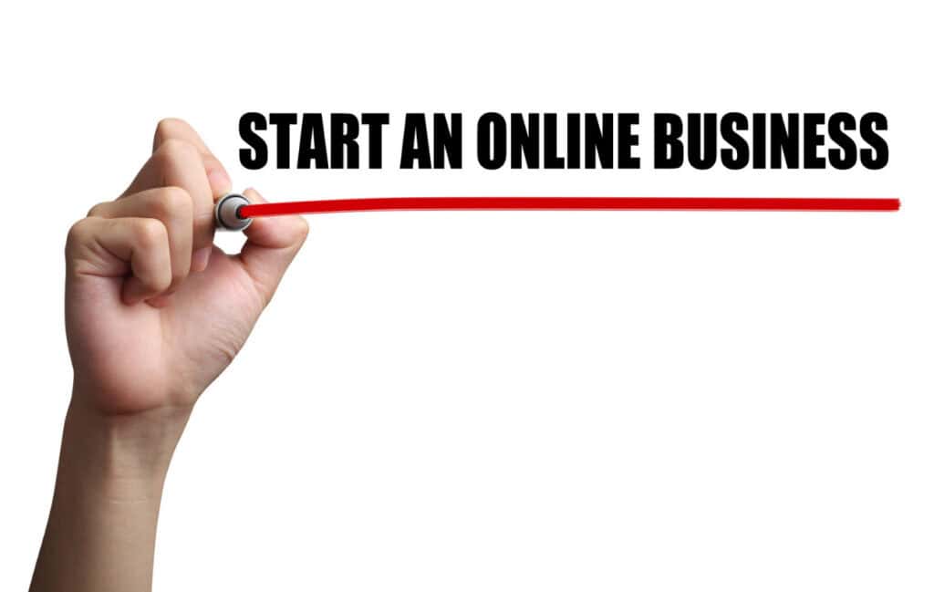 start an online business