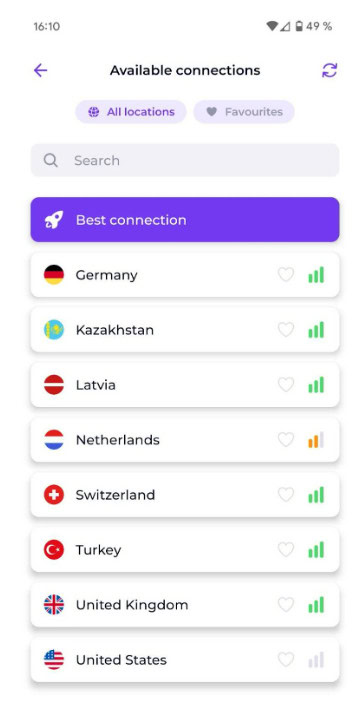 VPN on Android