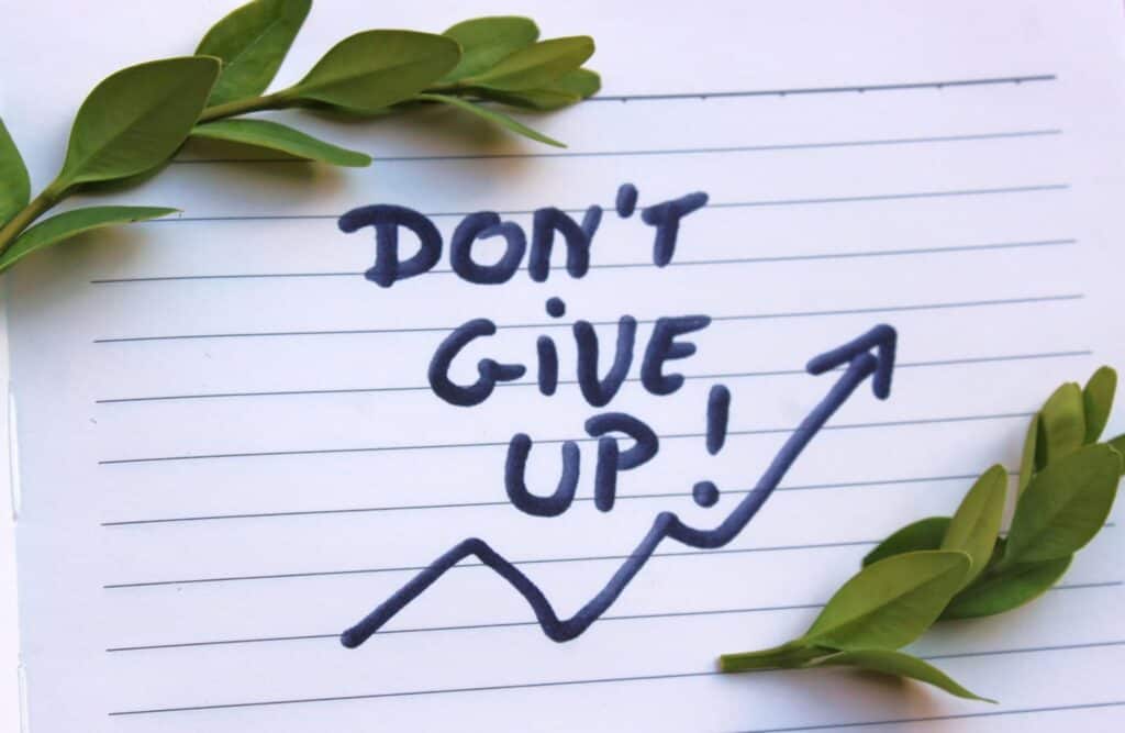 dont give up