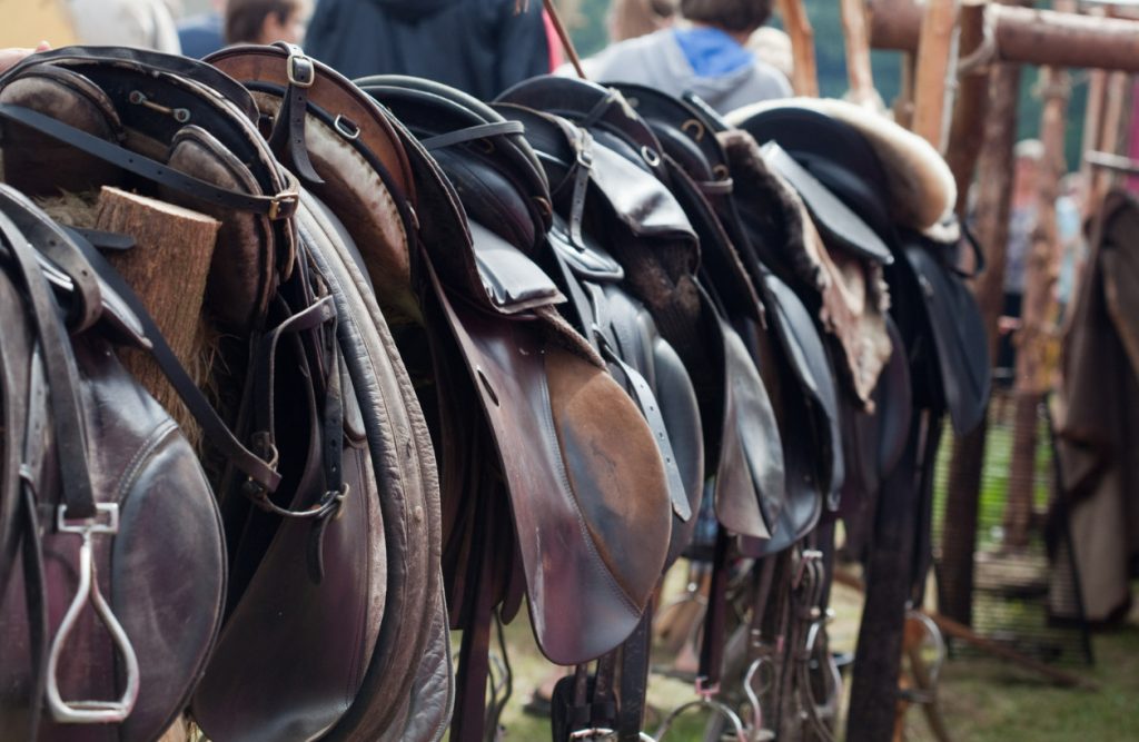 Storing a Horse Saddle