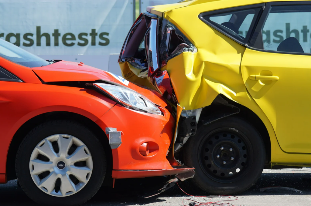 Car Crash in Las Vegas