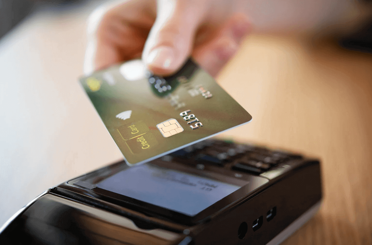using a credit card